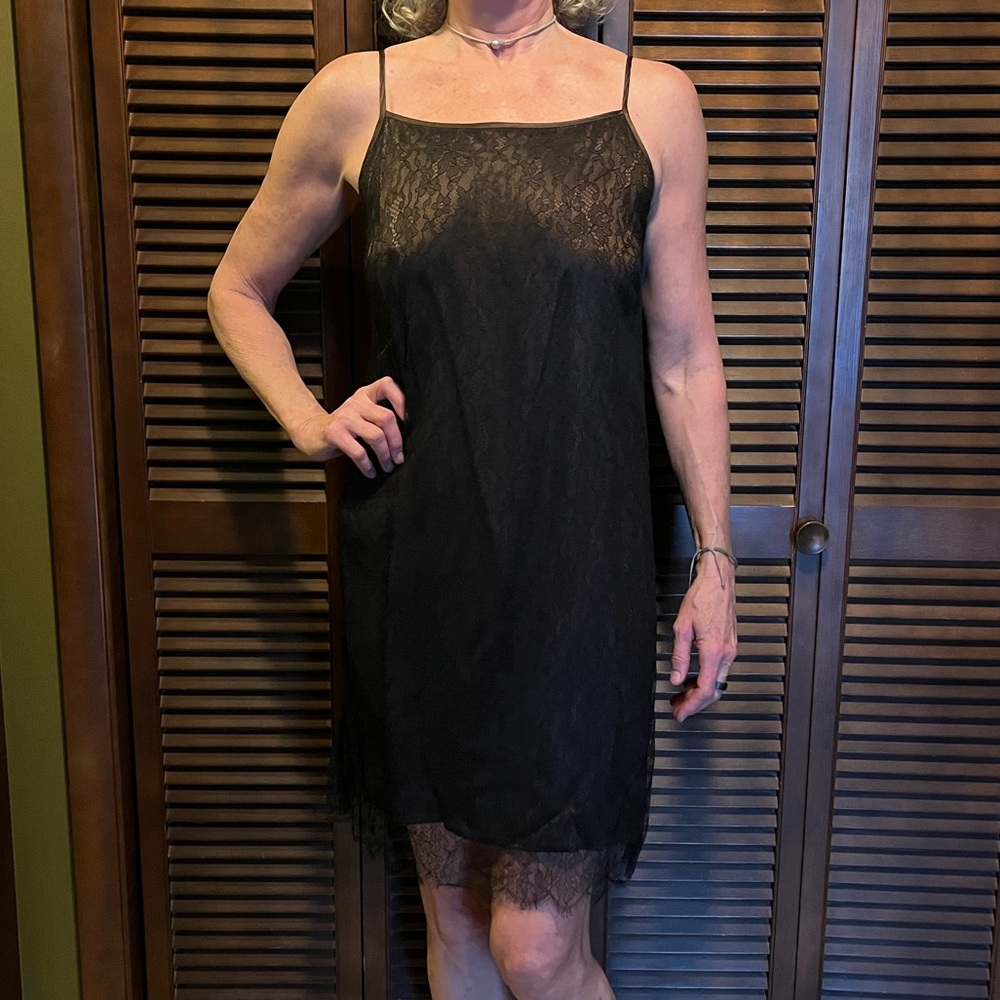 Country Road Black and Brown Dress
